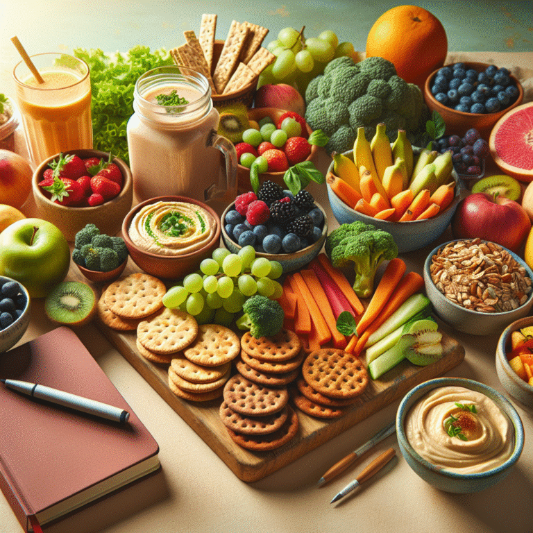 Lanches veganos rápidos e saudáveis para estudantes