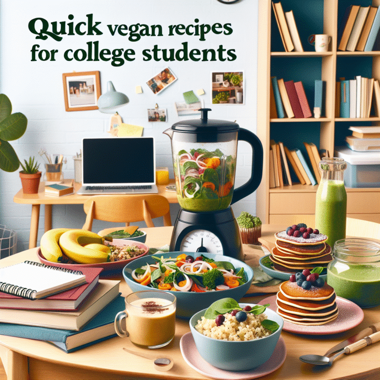 receitas veganas rápidas para universitários