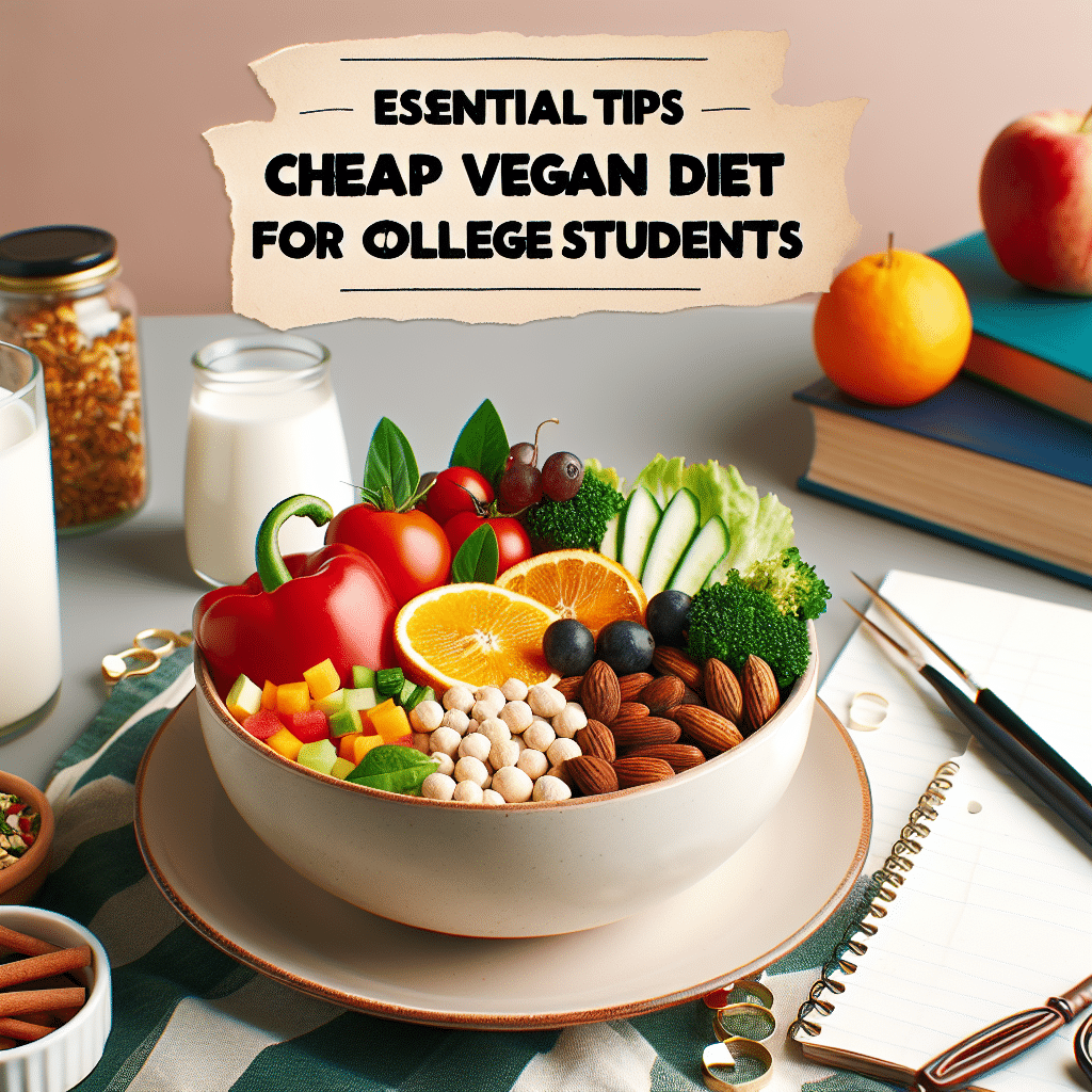 dieta vegana barata para universitários: dicas essenciais