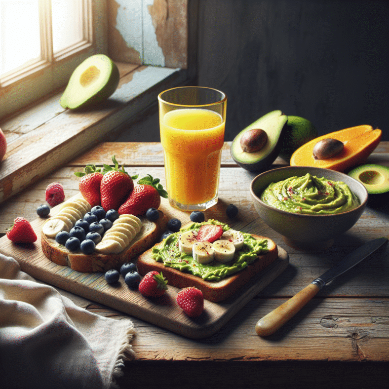 café da manhã vegano rápido e barato