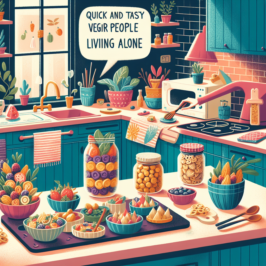 Lanches veganos rápidos e saborosos para quem mora sozinho