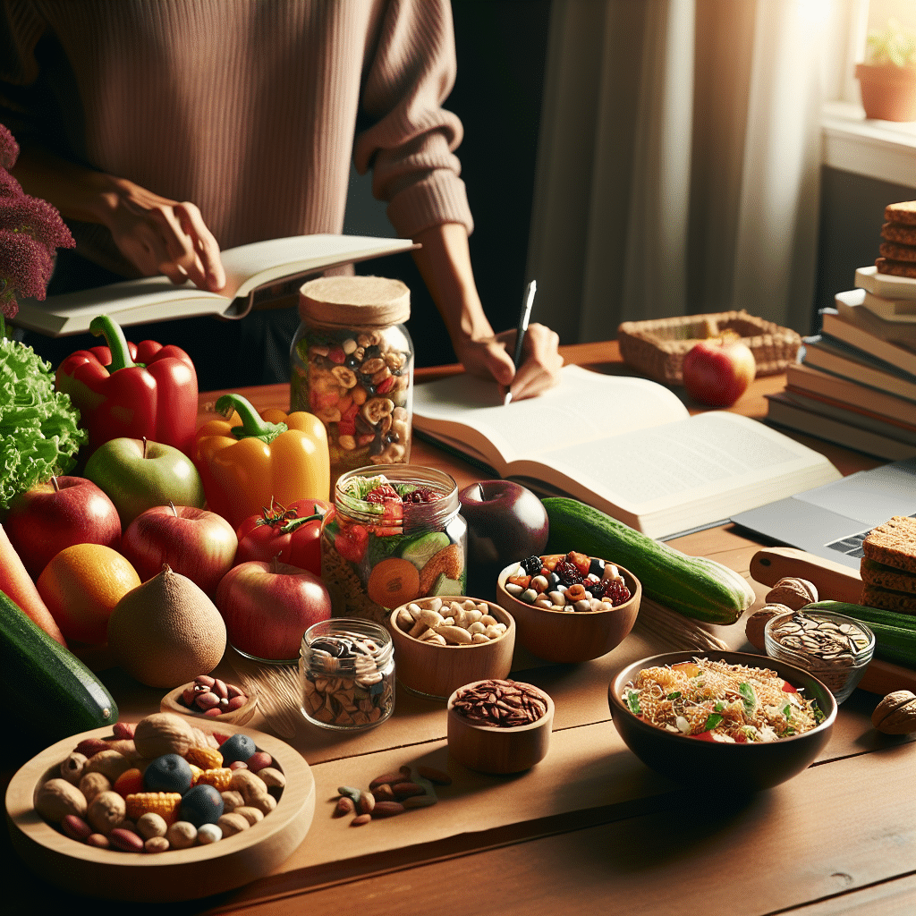 Lanches veganos nutritivos para ajudar a estudar
