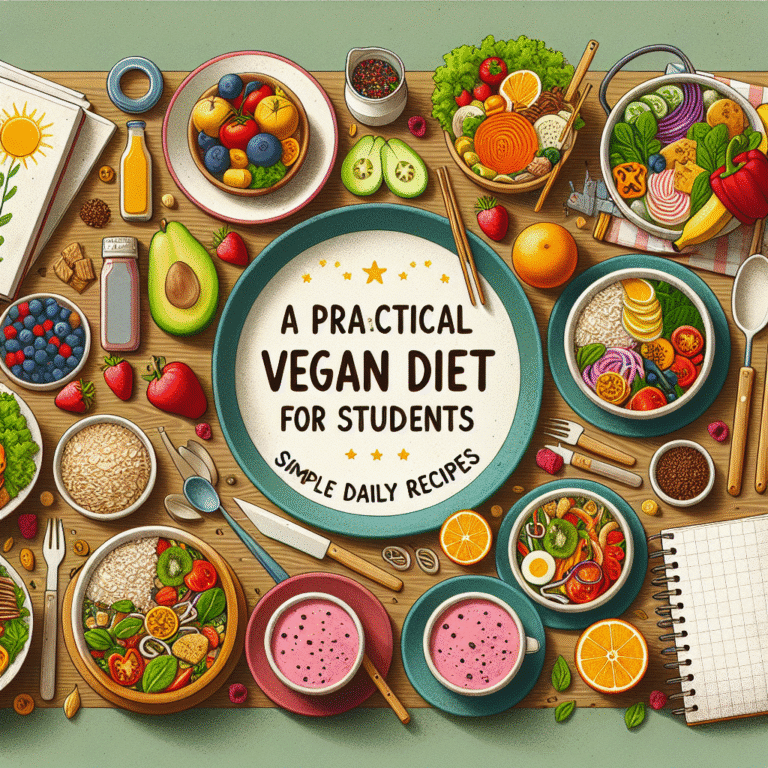 dieta vegana prática para estudantes: receitas simples para o dia a dia