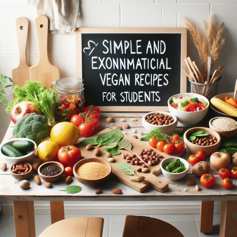 receitas veganas simples e econômicas para estudantes
