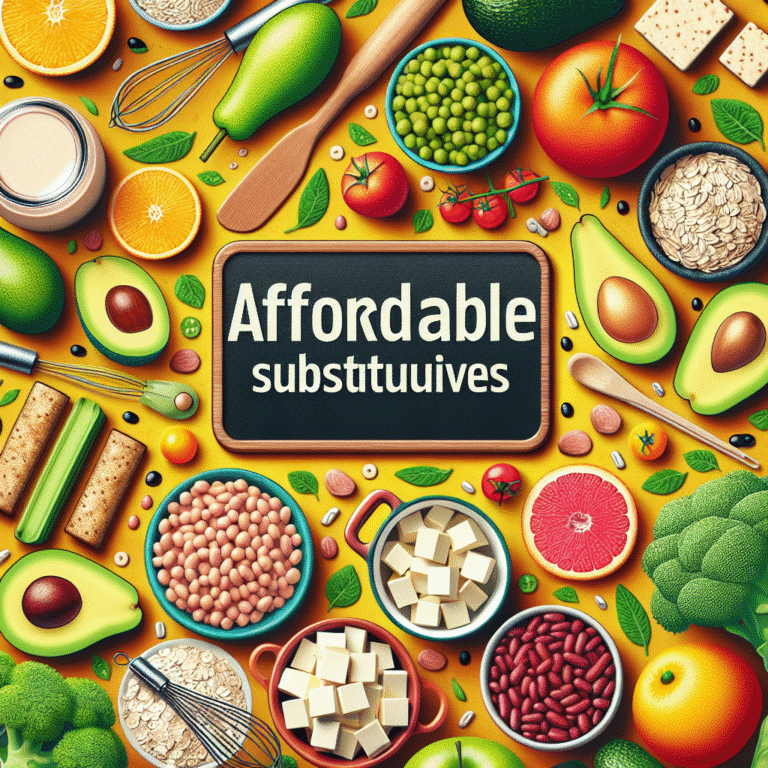 dicas de substituições acessíveis em receitas veganas