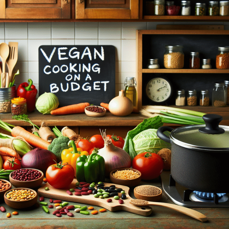 como cozinhar pratos veganos em um orçamento reduzido