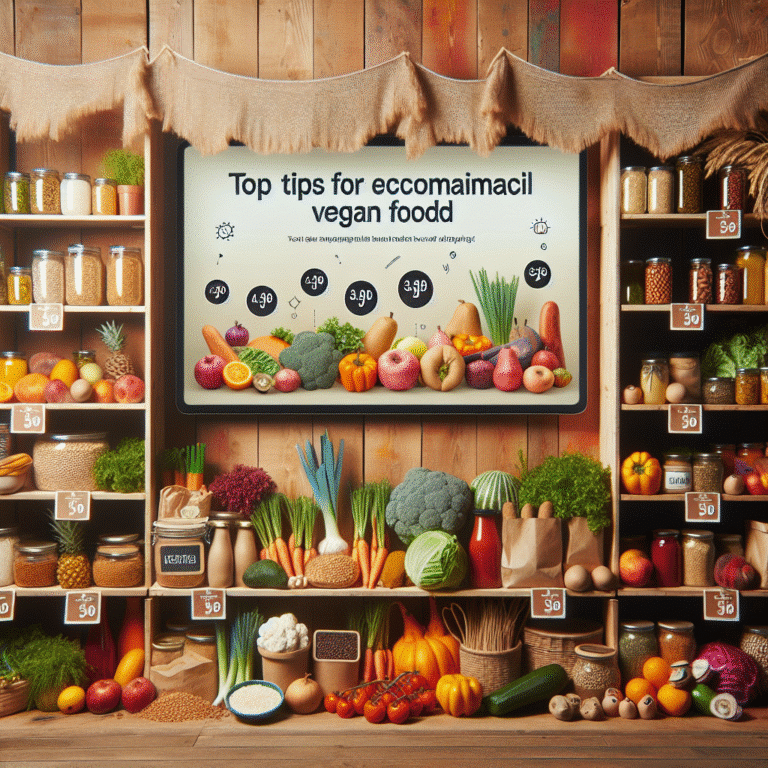 melhores dicas de compras para alimentos veganos econômicos