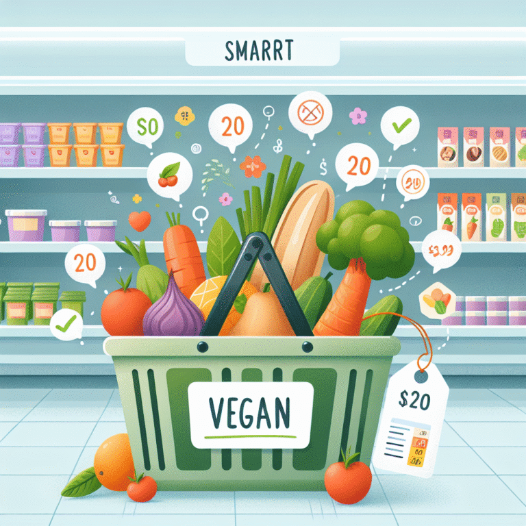 estratégias para compras veganas inteligentes