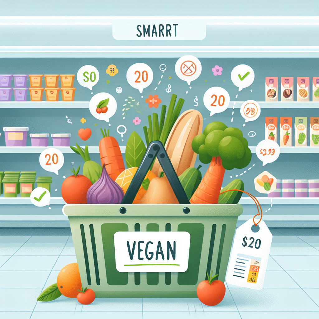 estratégias para compras veganas inteligentes