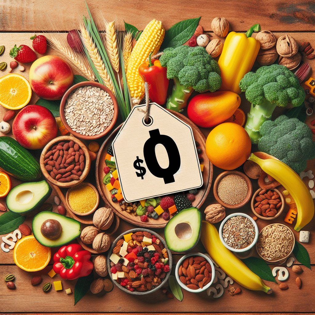 como montar um cardápio vegano acessível