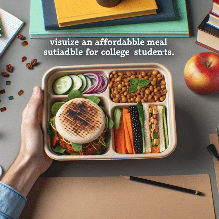 Lanches veganos baratos para a faculdade