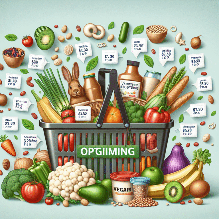 como otimizar seus gastos na compra de produtos veganos