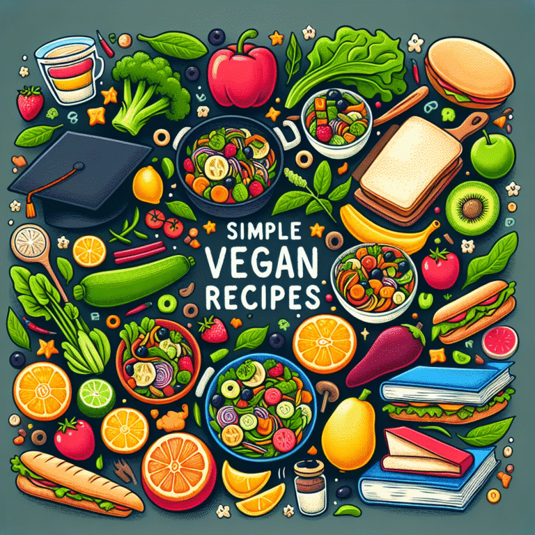 receitas veganas simples para universitários