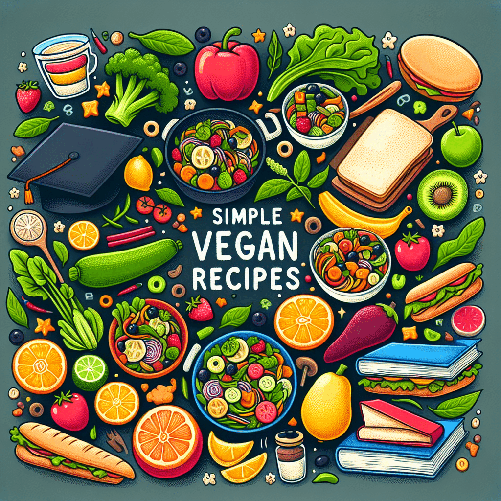 receitas veganas simples para universitários