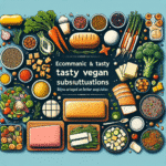 substituições veganas econômicas e saborosas