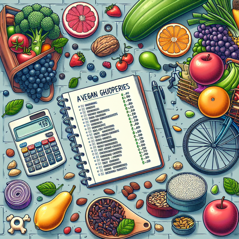 guia de compras veganas para estudantes com orçamento