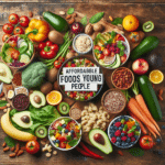 alimentos veganos nutritivos e econômicos para jovens