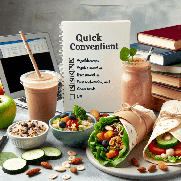 lanches veganos práticos para dias corridos na faculdade