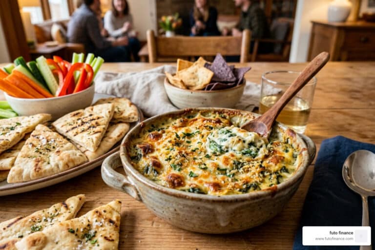 easy vegan spinach artichoke dip