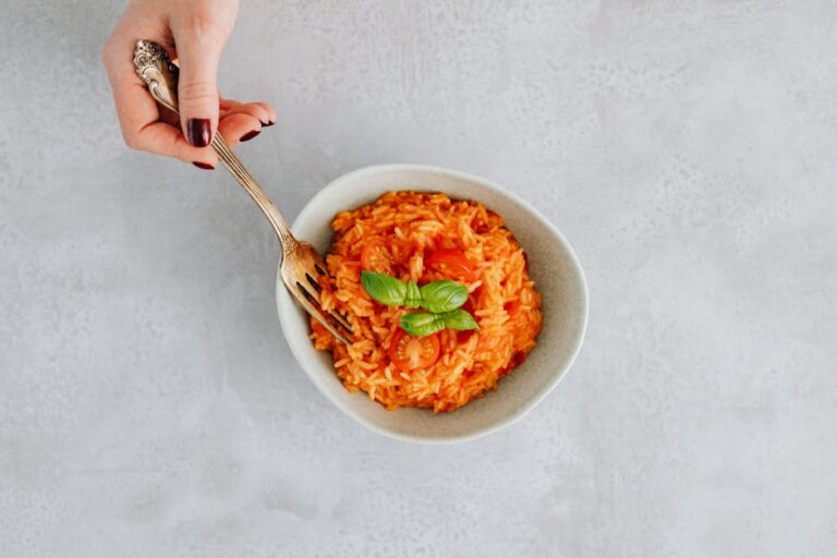 simple vegan pasta risotto