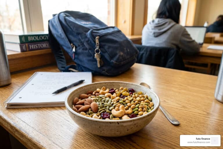 healthy student vegan trail mix