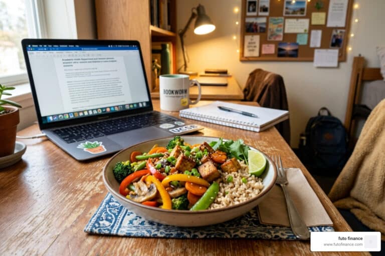 fast vegan college dinners
