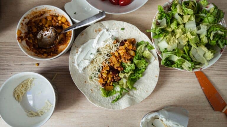 low budget vegan lunches