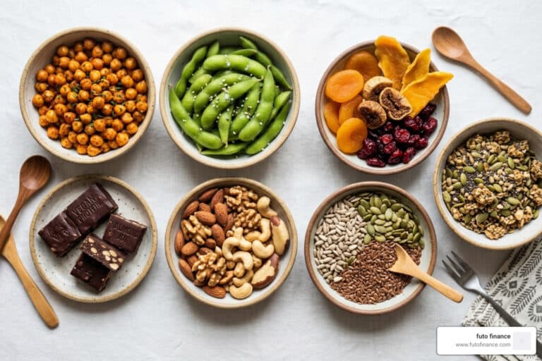 high-protein snacks vegan