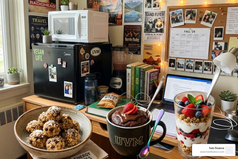 dorm friendly vegan desserts