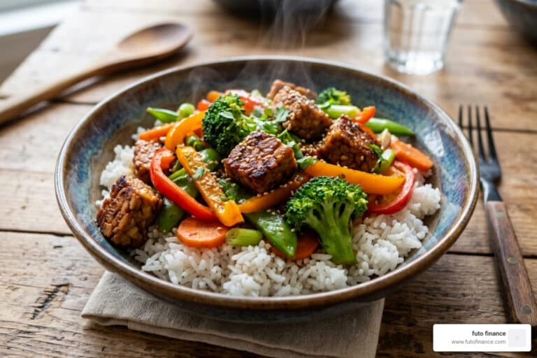 affordable tempeh stir fry