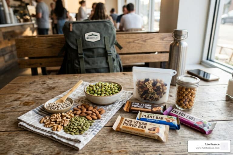 high-protein vegan snacks on the go