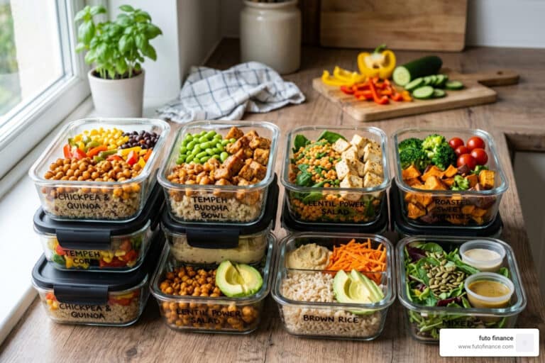 vegan high protein meal prep