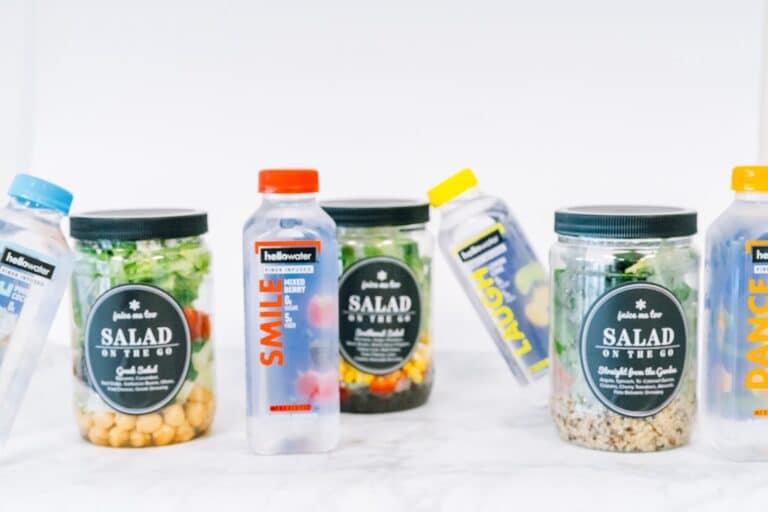 vegan salad meal prep