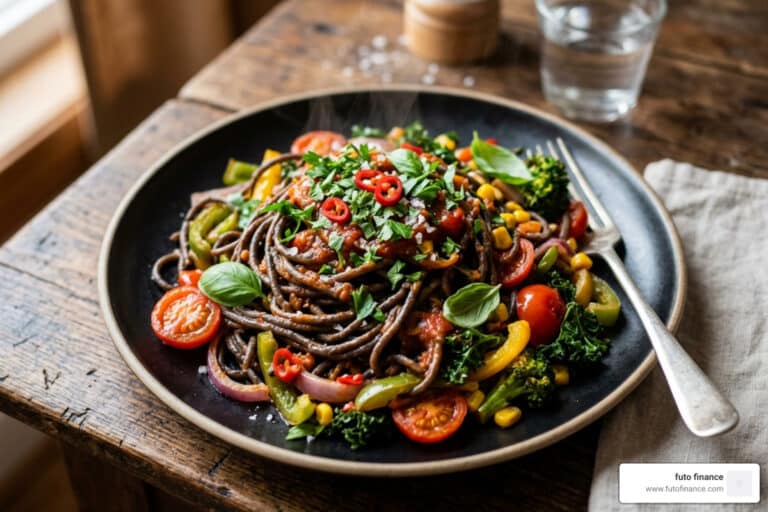 black bean pasta recipe vegan