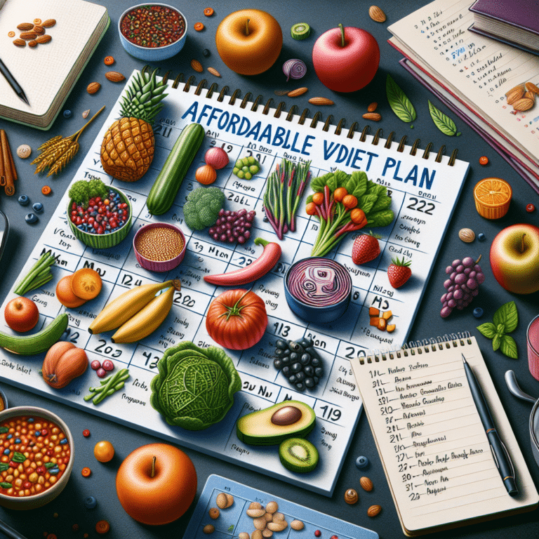 um plano de dieta vegana semanal acessível para universitários