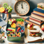 Lanches veganos rápidos para trabalho e estudos