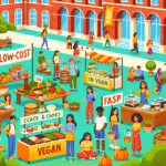 alternativas low-cost para uma dieta vegana eficiente em campus