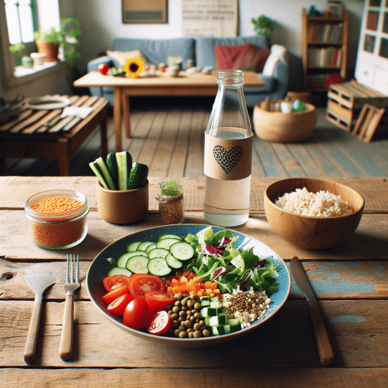 almoço vegano simples para quem vive em república