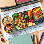 dicas de planejamento de refeições veganas para universitários